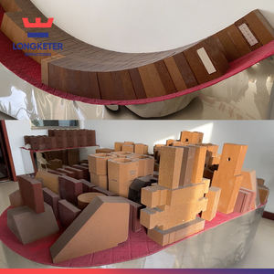 Bata Magnesit-Dolomit/Bata Magnesia-Kalsium Refraktori Sedang dengan 50-80% MgO untuk Tungku AOD VOD Merek LKT Asal Shandong - Product Image 3