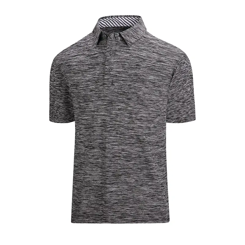 Yüksek kaliteli nefes iş golf polo gömlek kuru fit boş tişört toptan lüks erkek boy polo gömlekler t-shirt