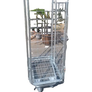 מחסן סיטונאי כלוב טרולי לוגיסטיקה רול מיכל - Product Image 2
