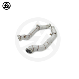 Tubo de Escape de Competición CSZ de Instalación Directa para Maserati Ghibli Levante Quattroporte <span class=keywords><strong>SQ4</strong></span> 3.0T, Tubos Rectos con Aislamiento Térmico - Product Image 5