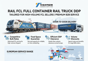 Transitaire ferroviaire DDP porte-à-porte Chine-Europe Royaume-Uni, agent de transport express ferroviaire Chine-Europe multi-modes - Product Image 2
