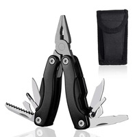 Outil multifonction portable de poche DIY, pince, couteau, tournevis, lime, 13-en-1, acier inoxydable, OEM Meixiu, survie en plein air, camping