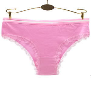 Groothandel Goedkope Prijs Dames Solide Comfortabele Katoenen Slipje Jong Meisje Vrouwen Ondergoed Sexy Dame Slipje - Product Image 5