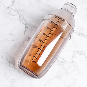 Coctelera manual con bebidas graduadas Juego de licuadora de herramientas de té de burbujas de té de limón casero Taza agitadora - Product Image 3