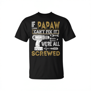 Se Papà non può riparare IT problemi, tutti siamo fusi nel cappio - Maglietta regalo per la festa del papà - Product Image 2