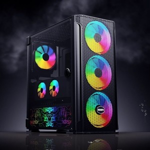 Le bureau d'OEM ARGB a trempé la <span class=keywords><strong>tour</strong></span> ATX d'ordinateur Gamer Box <span class=keywords><strong>PC</strong></span> jouant au milieu - Product Image 1