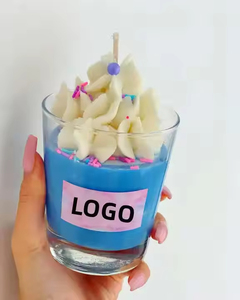 Bougies parfumées créatives en forme de crème glacée, aromathérapie naturelle, bougies décoratives pour fêtes, diffuseur de bougies parfumées pour Noël et les fêtes. - Product Image 5