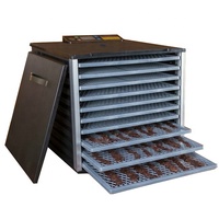 220V Thuisgebruik Mini Fruit Dehydrator 10 Trays Voedseldroger