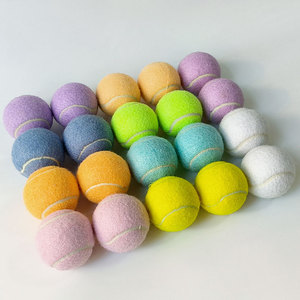 Özelleştirilmiş LOGO Yüksek Kalite Yüksek Esneklik Tenis Antrenman Padel Topları Etkileşimli Köpek Oyuncak Topu Spor Eğlencesi İçin - Product Image 3