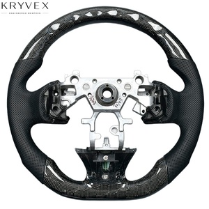 Volant <span class=keywords><strong>sport</strong></span> à 3 branches en cuir perforé couleur personnalisée Kryvex pour <span class=keywords><strong>Infiniti</strong></span> Q50/Q50L/2014-2017/Q60/<span class=keywords><strong>Q30</strong></span>/QX30 - Product Image 6