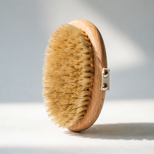 Spazzola per il Corpo in Legno Naturale Ecologico di Alta Qualità con Setole di Cinghiale per Pelle Secca, Esfoliante per Cellulite e Trattamenti SPA - Product Image 3