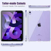 Nouveauté Étui de protection souple transparent antichoc pour tablette Apple iPad Air 5 10.9 2022 Fundas