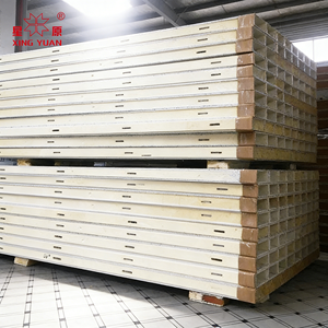 Panneaux sandwich en aluminium ignifuge pour chambre froide en Chine, panneaux sandwich préfabriqués pour murs, panneaux pour chambre froide, EPS - Product Image 2