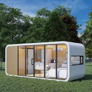 Khung thép truyền thống tùy chỉnh một phòng ngủ hiện đại sang trọng prefab nhà Apple cabin 20ft - Product Image 4