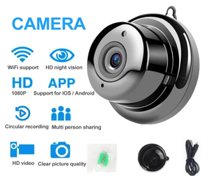 Mini <span class=keywords><strong>Telecamera</strong></span> <span class=keywords><strong>WiFi</strong></span> con Visione Notturna e Slot per Scheda TF, Ideale per <span class=keywords><strong>Casa</strong></span> - Product Image 2