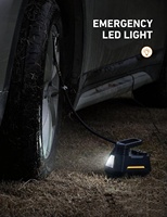 Pompa Pengisi Ban Mobil Truk Motor Portabel 12V Cerdas Otomatis Pengisian Daya USB-C Daya Tinggi Pengisian Cepat 100W Digital