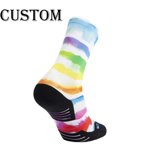 Vente en usine divers largement utilisés <span class=keywords><strong>pas</strong></span> <span class=keywords><strong>cher</strong></span> marche sur le terrain cyclisme personnalisé équitation chaussettes de sport tricotées - Product Image 1
