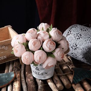 ดอกบัวประดิษฐ์ CallaFloral สีฟ้าพาสเทล ผ้าทอแบบแพน สำหรับตกแต่งงานแต่งงาน วัสดุงานฝีมือที่ทนทาน - Product Image 2