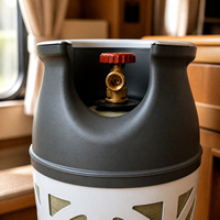 Bouteille de gaz composite GPL durable pour usage marin, camping en extérieur et stockage GPL résidentiel
