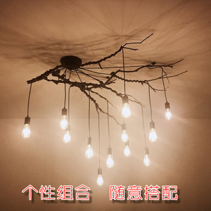 Lampadario <span class=keywords><strong>The</strong></span> Heavenly Maiden Scattering Flowers, Stile Industriale Retrò per Bar, Caffetterie, Uffici, Negozi di Abbigliamento - Product Image 2
