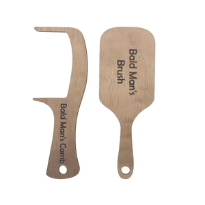 <span class=keywords><strong>Brosse</strong></span> à <span class=keywords><strong>cheveux</strong></span> amusante <span class=keywords><strong>pour</strong></span> homme <span class=keywords><strong>chauve</strong></span>, peigne en bois <span class=keywords><strong>pour</strong></span> hommes sans <span class=keywords><strong>cheveux</strong></span>, outil de toilettage rigolo - Product Image 1