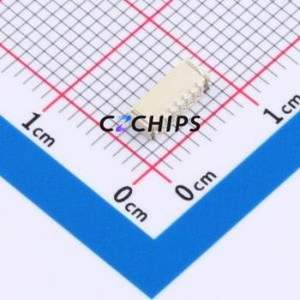 HX002041 Wire-to-Board Pin Header SMD,P=0.8mm,Horizontal Mount Connector 1x6P 0.8mm Horizontal Mount 6P - Product Image 2