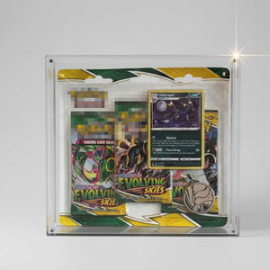 Pokémon 3'lü Blister İçin Akrilik Vitrin |   TCG Blister Paketleri için Premium Koruyucu - Product Image 1