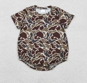 Body de Manga Corta con Estampado de Camuflaje Clásico RTS para Bebé Niño - Product Image 3