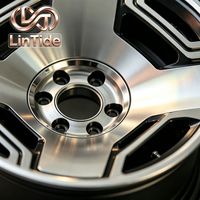 Rines de Aleación Forjada con Acabado Espejo de Lujo, Diseño de Dos Tonos, para Modificación de Sedanes y SUVs
