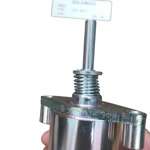 Solénoïde de coupure de carburant 1554653 155-4653 12V/24V adapté aux excavatrices Caterpillar E330b, E330c, E330 et moteurs 3306. - Product Image 1