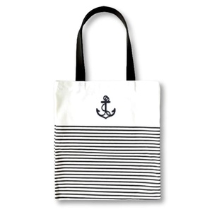 Portable Anchor-Placed Canvas Tote Comfortable Cotton Bags for <b>On</b>-The-Go - Product Image 1