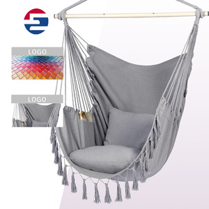 Fauteuil <span class=keywords><strong>suspendu</strong></span> en tissu moderne de qualité, <span class=keywords><strong>hamac</strong></span> simple en macramé pour usage extérieur/intérieur, salon, hôtel, 1 personne - Product Image 1