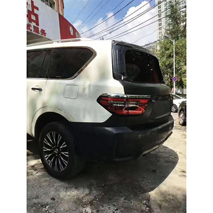 Kit de carrosserie pour Nissan Patrol Y62 2016 — 2019, pare-chocs avant et arrière avec calandre, phares, modèle à la mode et populaire 2020 - Product Image 2