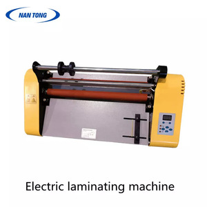 Machine à plastifier électrique Nantong 56x25x27cm, plastification à chaud et à froid pour photos et films publicitaires - Product Image 3