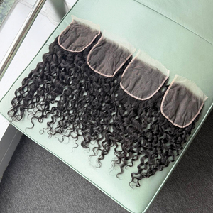 ผมแท้จากอินเดียแบบ Remy  ลอนธรรมชาติ  แบบ HD Lace Closure ขนาด 5x5 6x6  ความยาว 14"-22" นิ้ว สีธรรมชาติ  หลากหลายรูปแบบลอน - Product Image 5