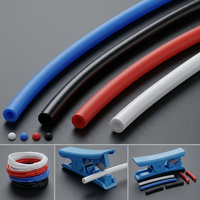 Tube PTFE pour alimentation en filament d'imprimante 3D, 4 mm de diamètre extérieur, 2,5 mm de diamètre intérieur, résistant aux hautes températures, tube Bowden