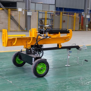 Forestry Machinery 6.5 <b>Log</b> Wood Splitting Machine Gasoline Hydraulic <b>Cutting</b> - Product Image 3
