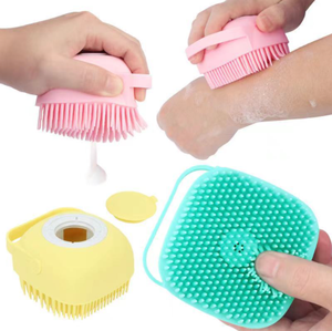 <b>Portable</b> Cat Dog Hair Remover Massage Pet <b>Shower</b> Brush Cleaning Washing Comb - Product Image 1