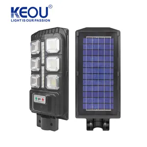 100W 3.2V/10AH 8W/6V wide irradiation range LED outdoor street light new energy solar street light