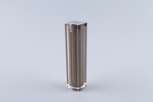 XINKAI-botella cuadrada de plástico acrílico para cosméticos, bomba de loción sin aire <span class=keywords><strong>HTL</strong></span>, 10ml, 20ml, 30ml, 50ml - Product Image 6