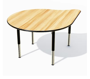 Gota en forma <span class=keywords><strong>de</strong></span> lágrima altura colaborativa ajustable 4 niveles movible <span class=keywords><strong>de</strong></span> pie lectura <span class=keywords><strong>estudio</strong></span> aprendizaje mesa <span class=keywords><strong>de</strong></span> plástico con apilamiento - Product Image 1