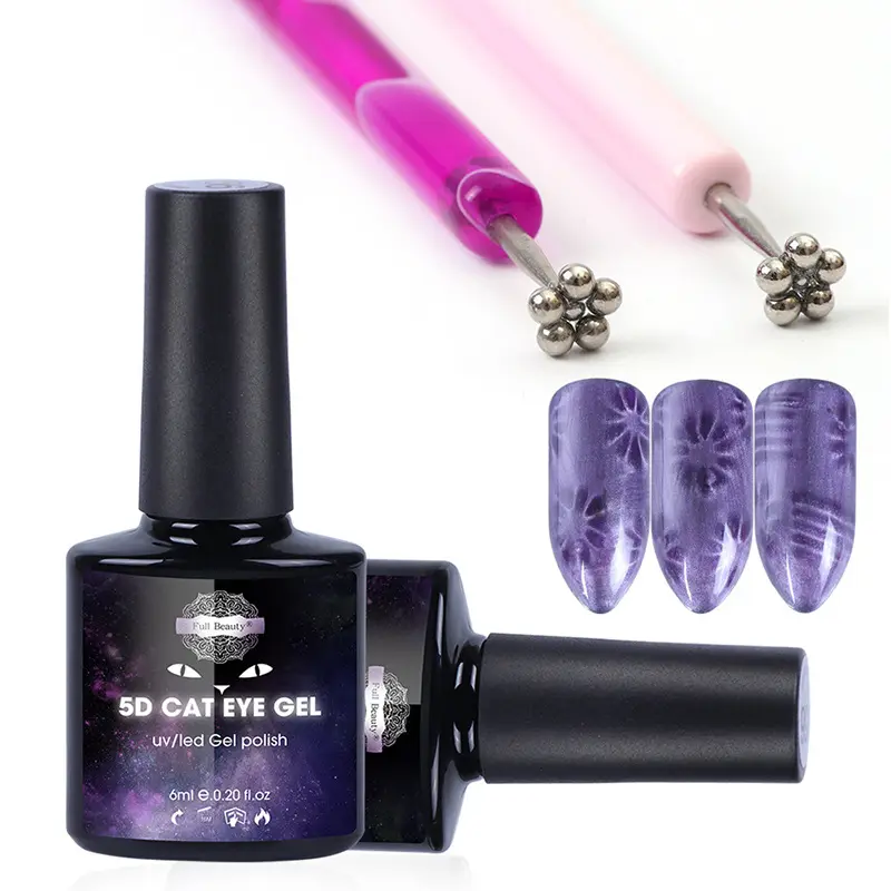 2022 Mới 5D Mắt Mèo Gel Màu Sơn Móng Tay Mới UV Gel Sơn Móng Tay Không Thấm Nước Vô Hại UV Gel Polish