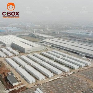 Cbox Easy Assemble Temporary Housing Ready Made Emergency Disaster Relief 2-Story Living Units <b>Flat</b> Pack Container House - Product Image 6