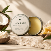 Baume Naturel Protecteur pour Pattes de Chiens et Chats – Soin Hydratant et Réparateur pour Pattes Sèches et Fissurées – Marque Blanche