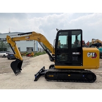 Mini-excavatrice d'occasion CAT 305.5E prête à être expédiée, bon état, prix d'usine, excavatrice d'occasion de 5 tonnes, petite pelle d'occasion