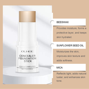Ouhoe làm trắng nền tảng Stick ánh sáng mờ màu sắc tự nhiên Kem che khuyết điểm xách tay sáng giữ ẩm Blemish che khuyết điểm - Product Image 3