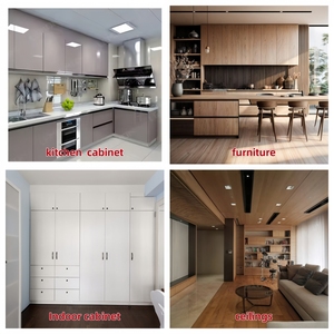 Tablero de Partículas de Alta Calidad con Certificación FSC, de 18 mm de Grosor, Resistente al Agua y a la Humedad, para Muebles de Baño y Cocina - Product Image 6