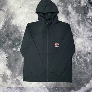 Veste coupe-vent respirante de style brésilien <span class=keywords><strong>Santos</strong></span> pour hommes, en polaire fine, à fermeture éclair, de haute qualité, vente en gros - Product Image 3