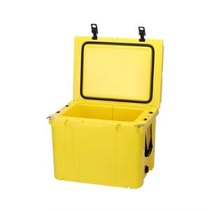 Glacière portable thermique moderne de 55 QT, en plastique rotomoulé, avec roues, robuste, isolée, pour le camping en plein air - Product Image 4
