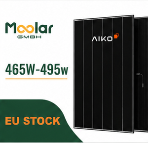 แผงโซลาร์เซลล์ AIKO N-Type IBC 470W 480W 490W โมโนคริสตัลไลน์ กระจกสองหน้า สีดำทั้งหมด ประสิทธิภาพ 24.8% เซลล์ขนาด 125 มม. รุ่น EU Stock - Product Image 1